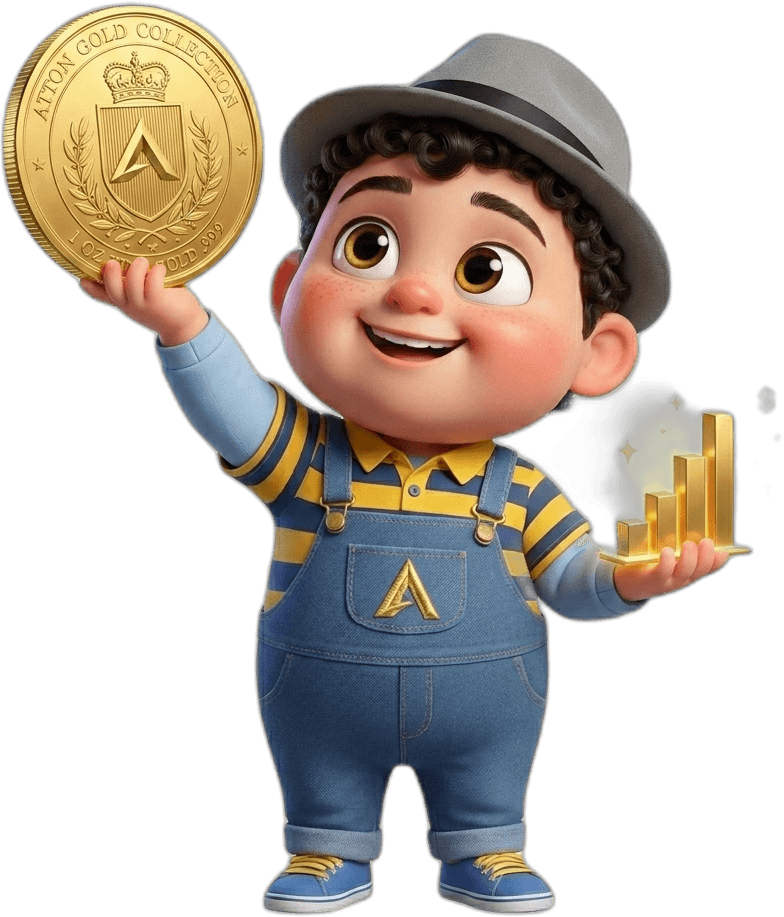 Attoncito con monedas